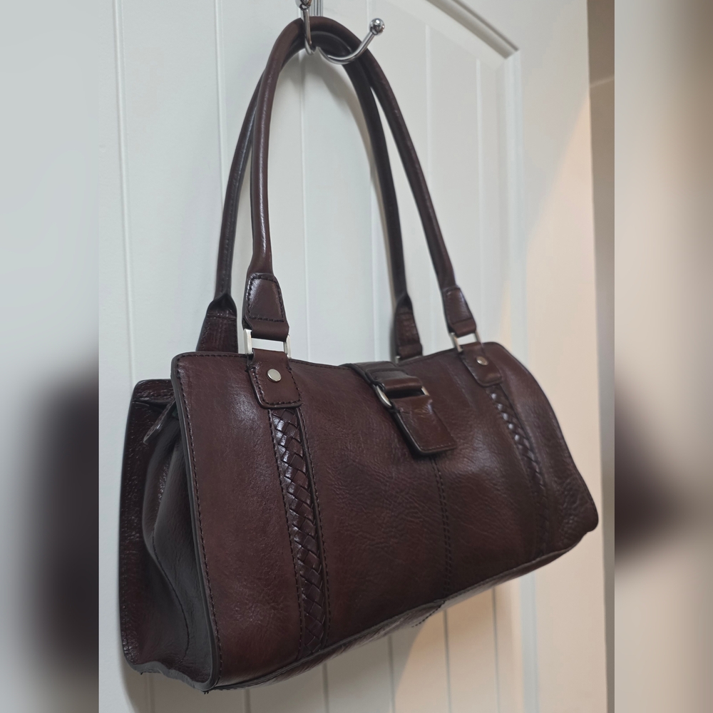 WILSONS LEATHER Leather Satchel/Shoulder Bag Excellent Used Condition - Picture 4 of 16